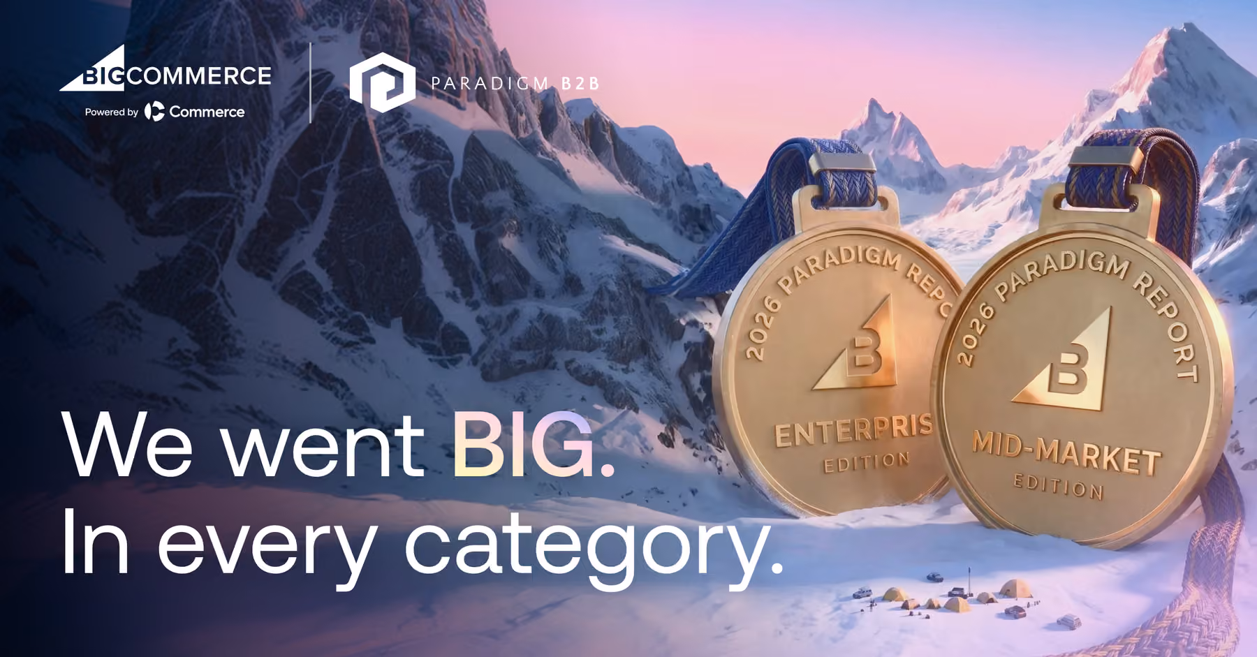 BigCommerce Powered by Commerce Scores 24/24 Total Medals in 2026 Paradigm B2B Combine Midmarket and Enterprise Editions for Fourth Consecutive Year
